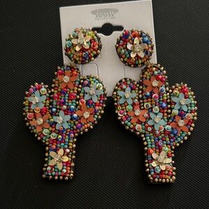 Icon Multicolor Cactus Earrings